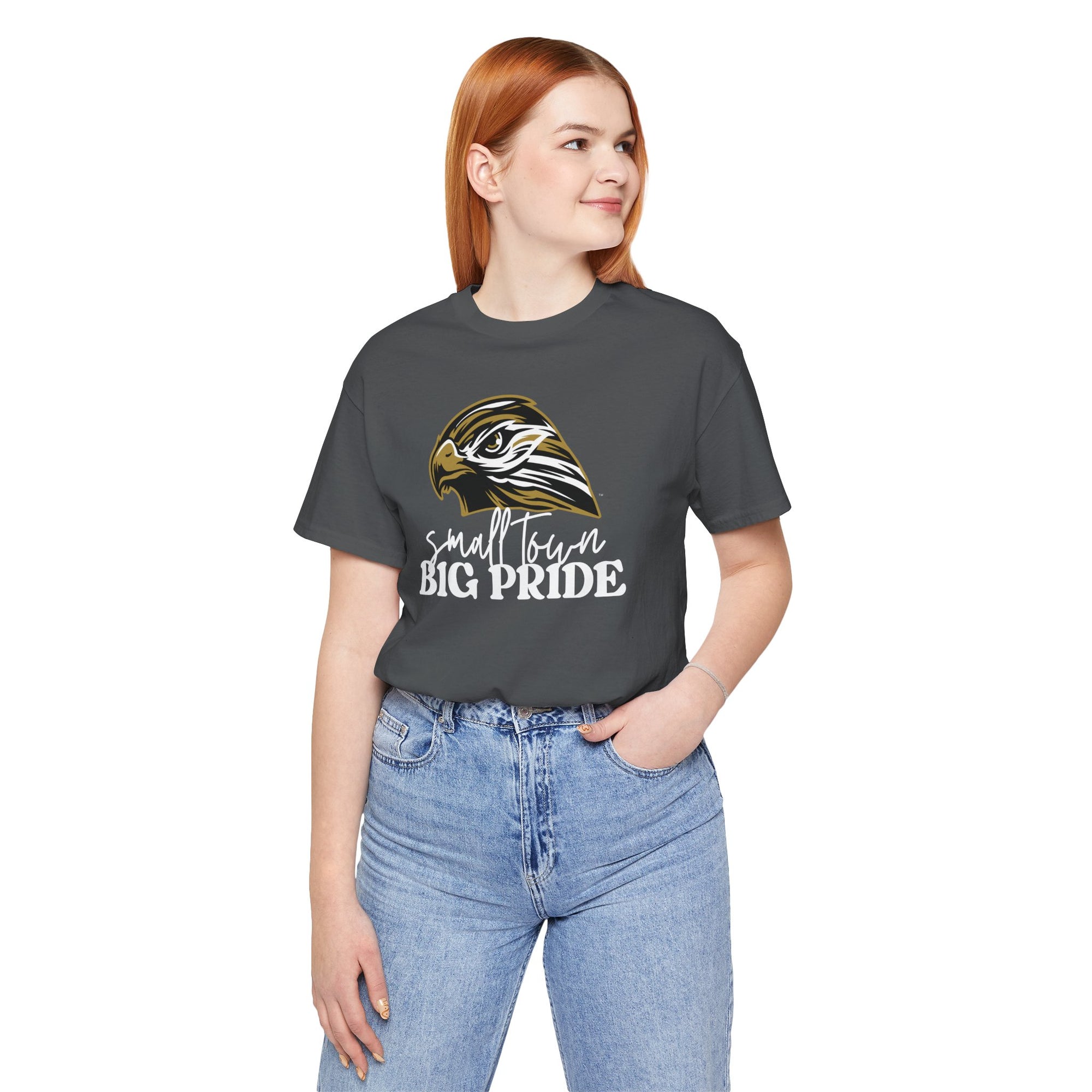 Small Town Big Pride – Horace Hawks Unisex Tee | Bella + Canvas 3001