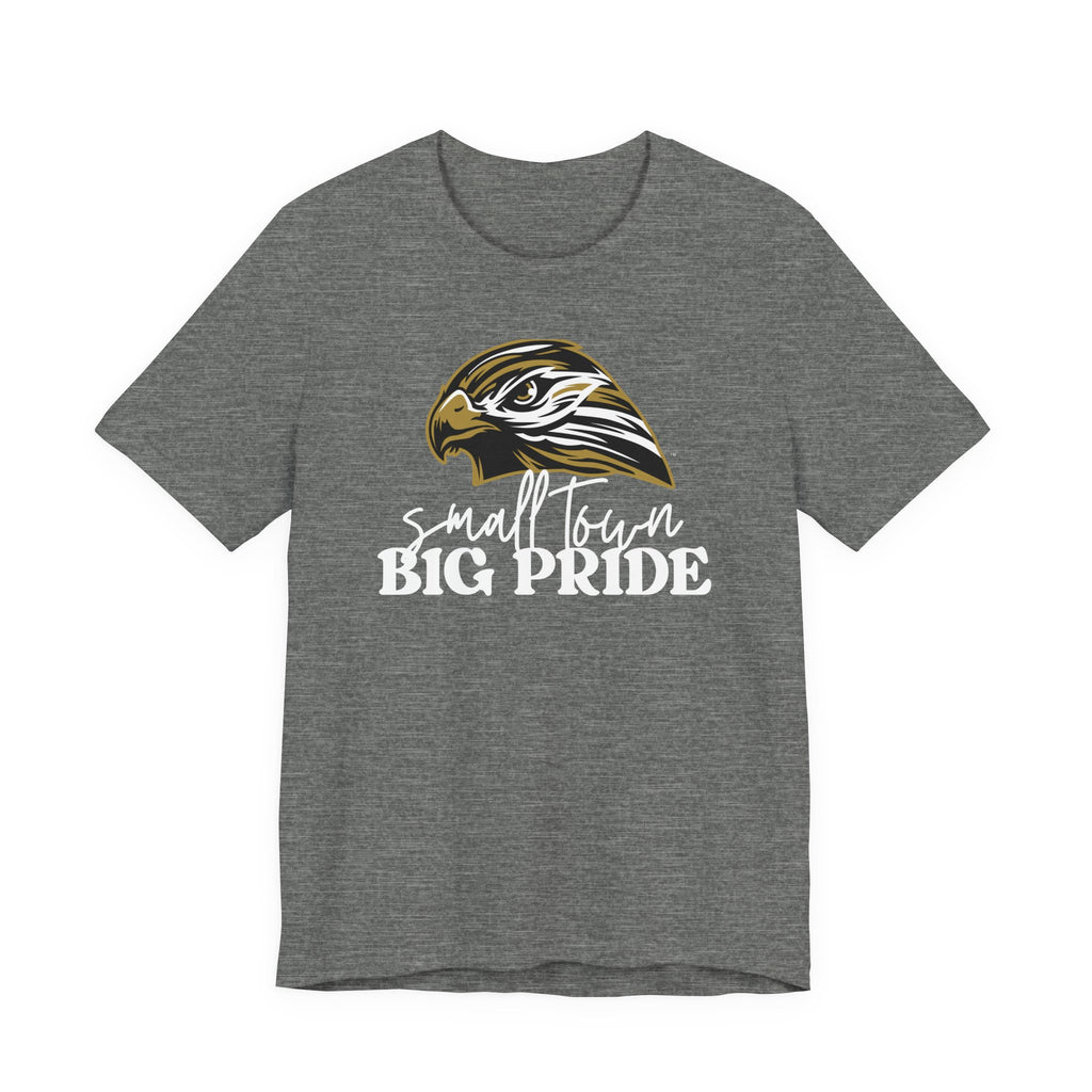 Small Town Big Pride – Horace Hawks Unisex Tee | Bella + Canvas 3001