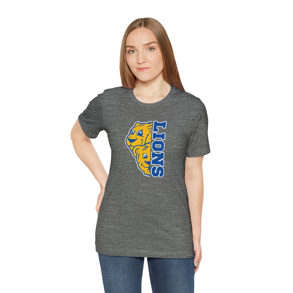 Legacy Lions Mascot Unisex Bella & Canvas Tee, School Spirit Shirt, Mascot Shirt, Legacy Lions Tee, School Spirit Tee