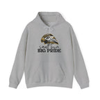 Small Town, Big Pride Gildan Heavy Blend Unisex Hoodie – Hawk Mascot Sweatshirt