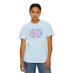 Checkered Teacher T-Shirt - Comfort Colors 1717 Unisex Garment-Dyed