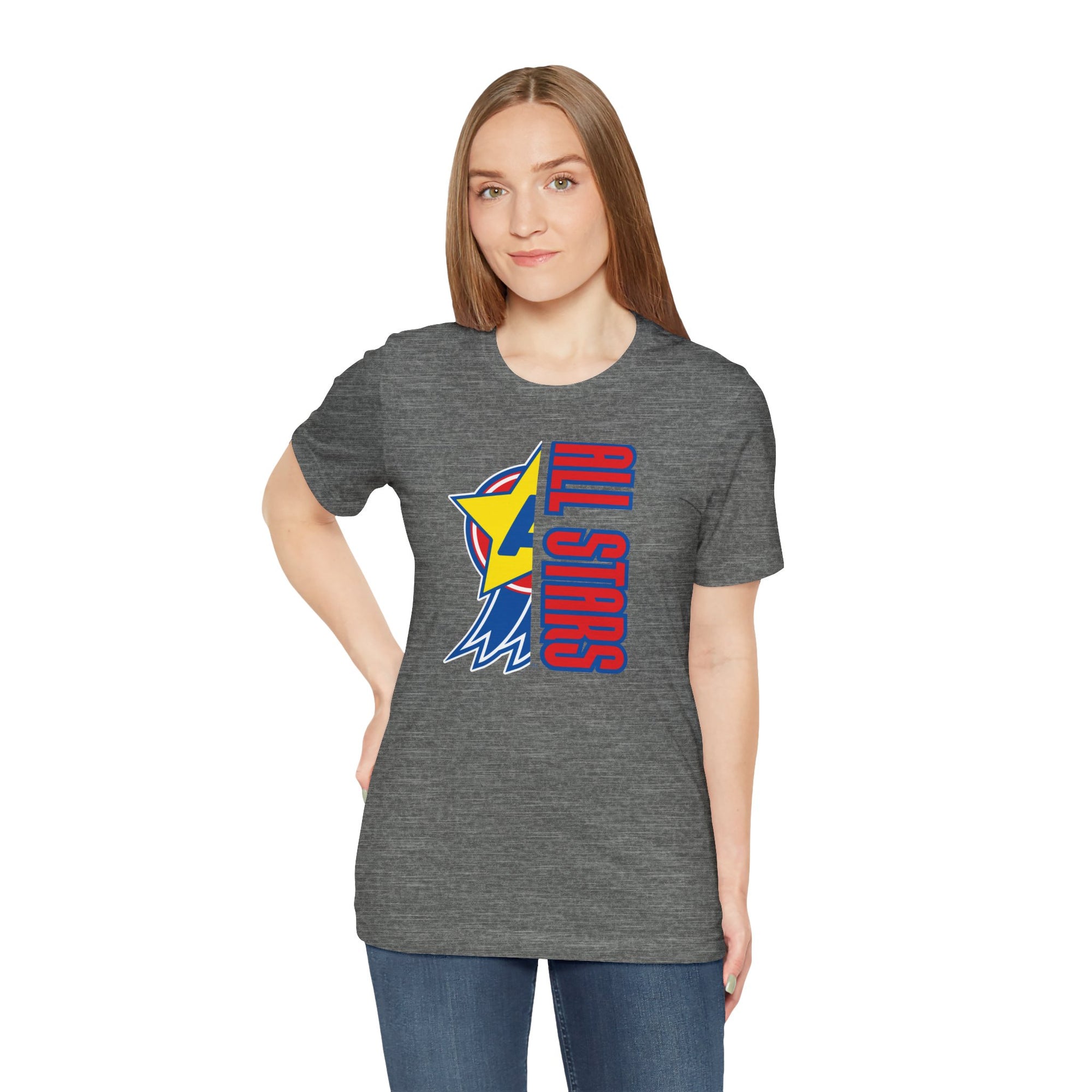 Aurora All Stars Elementary School T-Shirt | Bella + Canvas 3001 Unisex Tee | School Spirit Shirt | Teacher & Student Apparel
