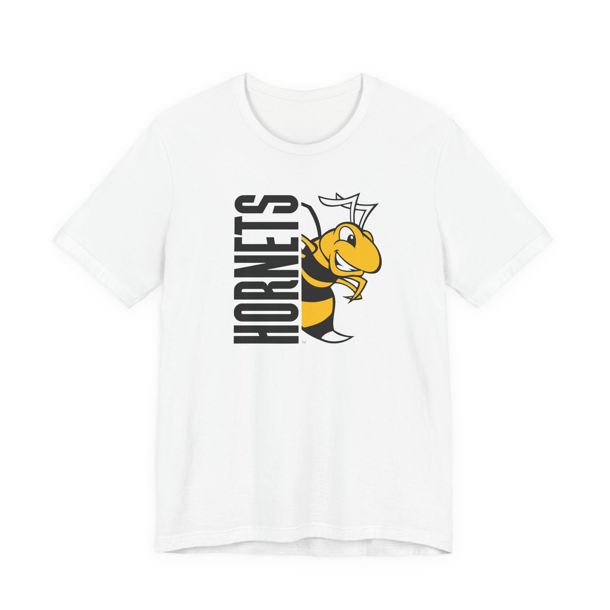 Horace Hornets Unisex Spirit Tee – Bella + Canvas 3001 | Adult Game Day Shirt, School Spirit Shirt, Team Mascot Apparel