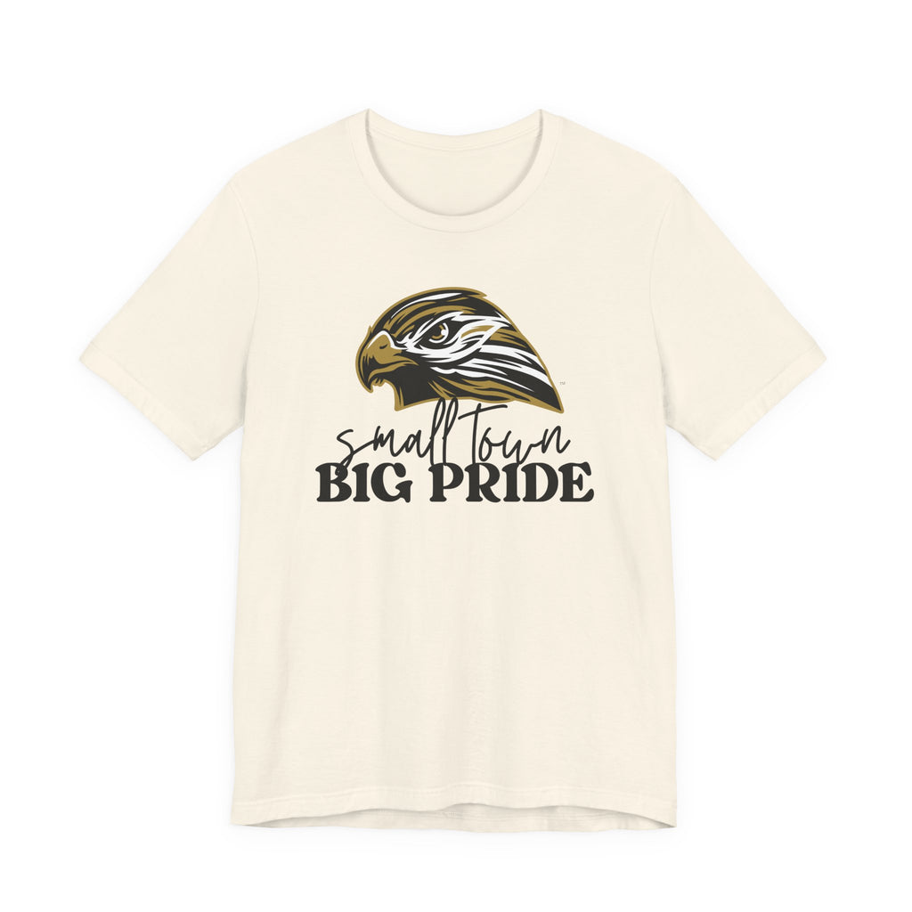 Small Town Big Pride – Horace Hawks Unisex Tee | Bella + Canvas 3001