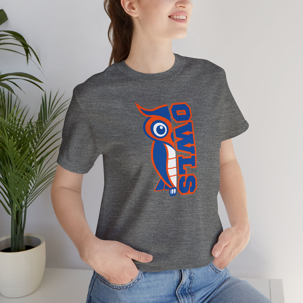 Osgood Owls T-Shirt | Bella + Canvas 3001 Unisex Tee | School Spirit Shirt | Teacher & Student Apparel | Game Day & Dress-Up Day Shirt