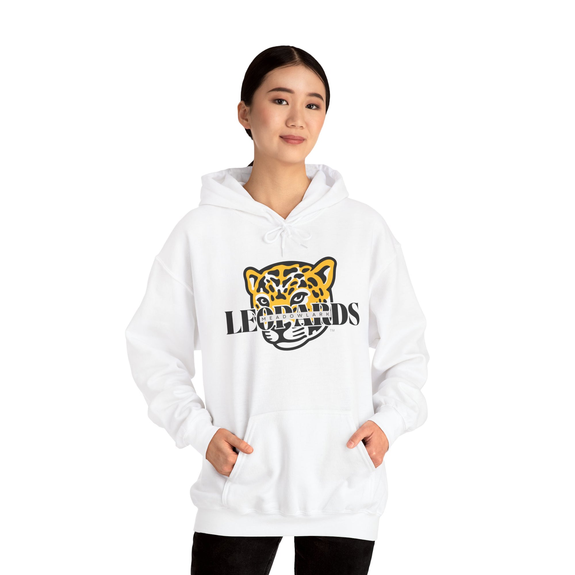 Meadowlark Leopards Gildan Unisex Hoodie | School Spirit Wear