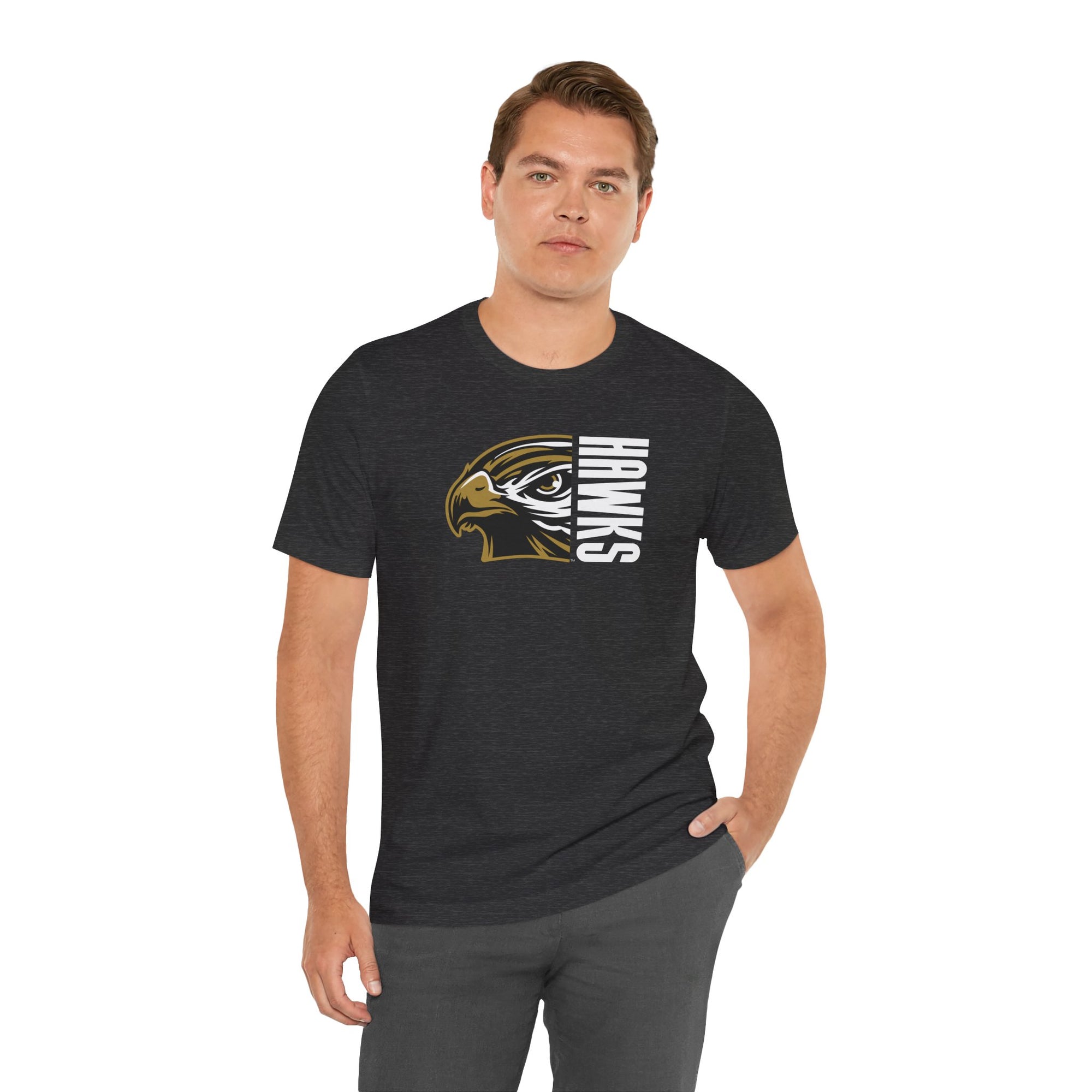 Horace Hawks School Mascot Tshirt, Student Spirit Apparel, High School Team Tee, Mascot Logo Shirt, Game Day Clothing