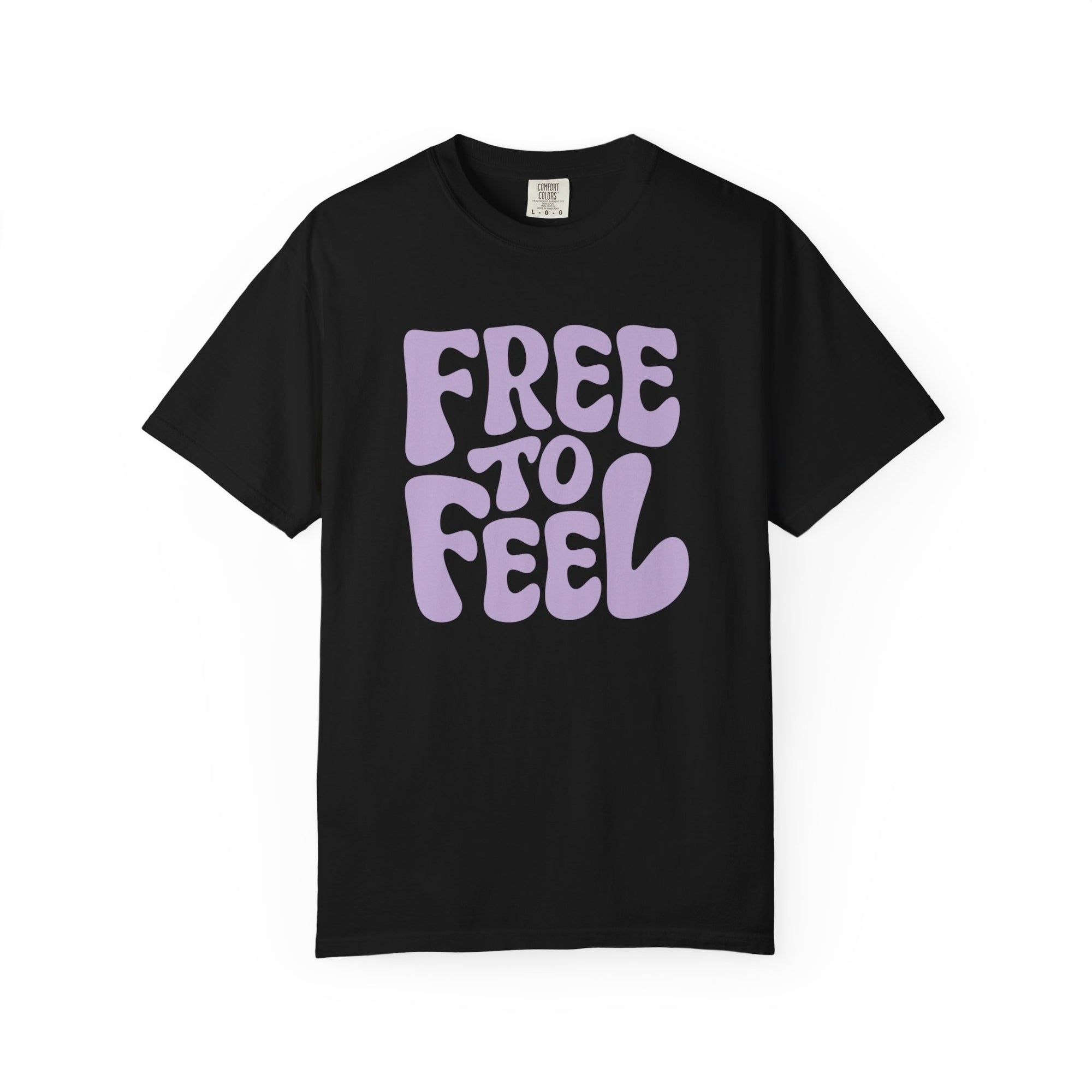 Free to Feel – Mental Health Comfort Colors Unisex Tee