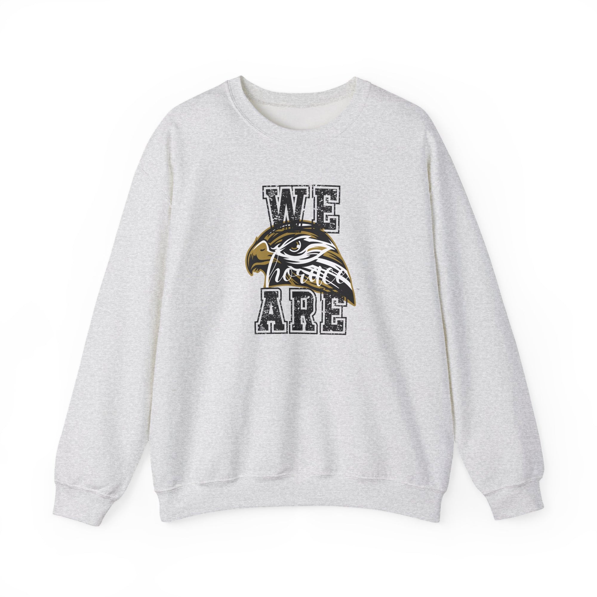 LOCAL PICK UP- We Are Horace Unisex Sweatshirt | Gildan Heavy Blend Crewneck | Teacher & Student Spirit Wear | School Dress Up Days | Mascot Sweatshirt