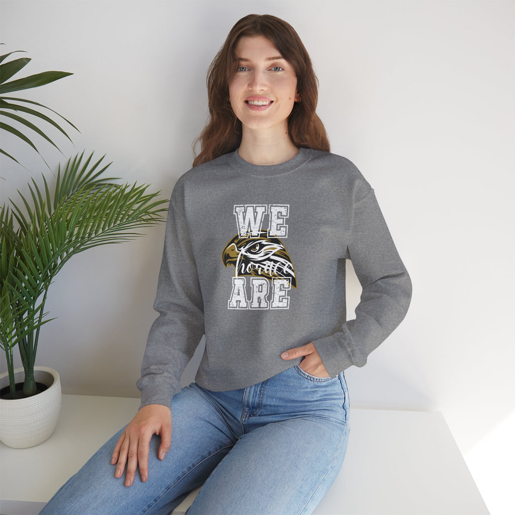 LOCAL PICK UP- We Are Horace Unisex Sweatshirt | Gildan Heavy Blend Crewneck | Teacher & Student Spirit Wear | School Dress Up Days | Mascot Sweatshirt