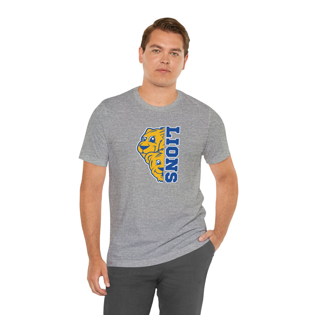 Legacy Lions Mascot Unisex Bella & Canvas Tee, School Spirit Shirt, Mascot Shirt, Legacy Lions Tee, School Spirit Tee