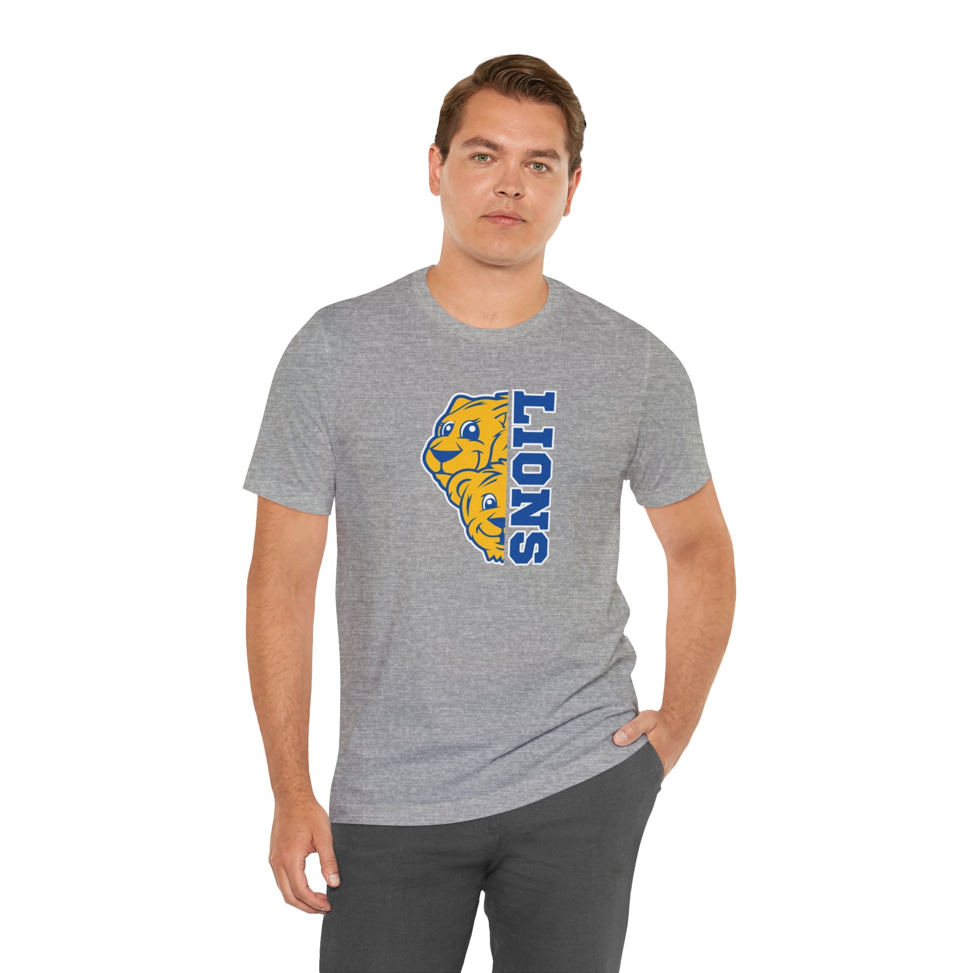 Legacy Lions Mascot Unisex Bella & Canvas Tee, School Spirit Shirt, Mascot Shirt, Legacy Lions Tee, School Spirit Tee