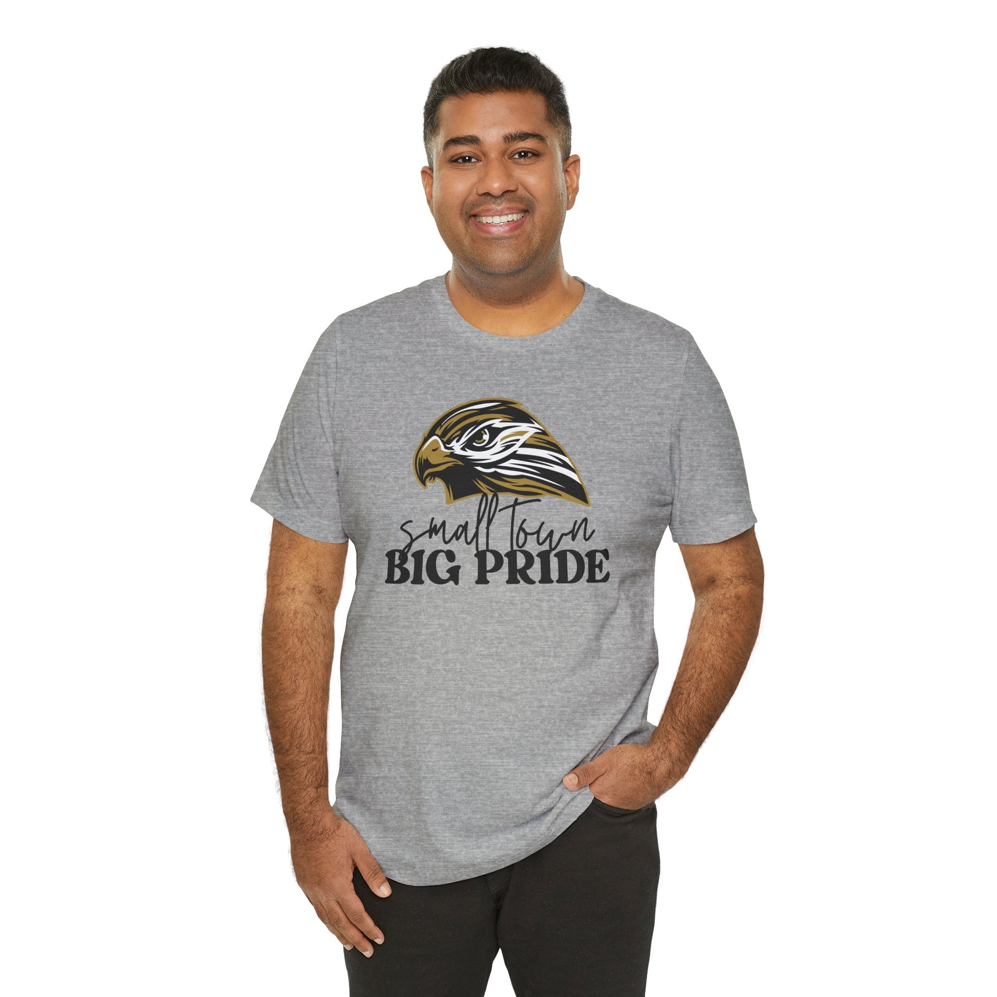 Small Town Big Pride – Horace Hawks Unisex Tee | Bella + Canvas 3001