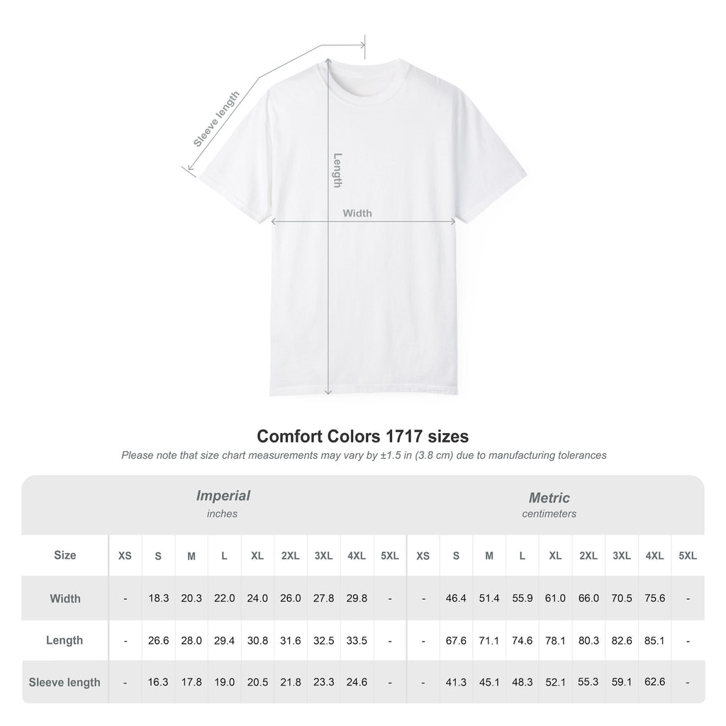Checkered Teacher T-Shirt - Comfort Colors 1717 Unisex Garment-Dyed
