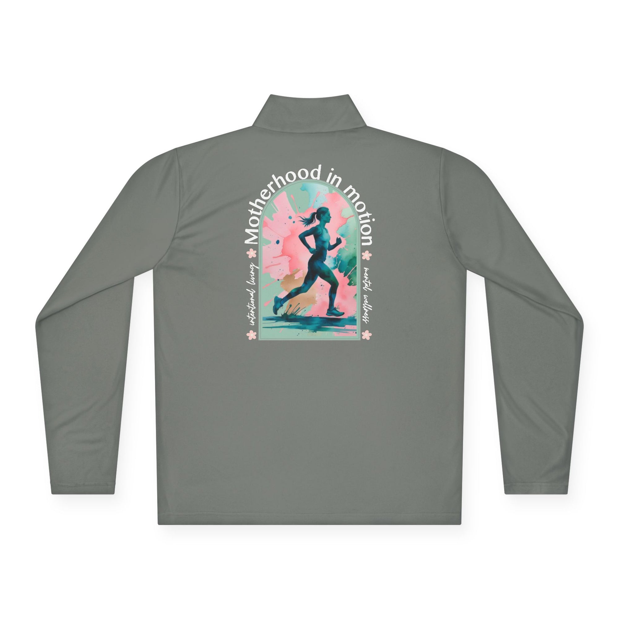Motherhood in Motion – Sport-Tek 357 Quarter Zip Sweatshirt