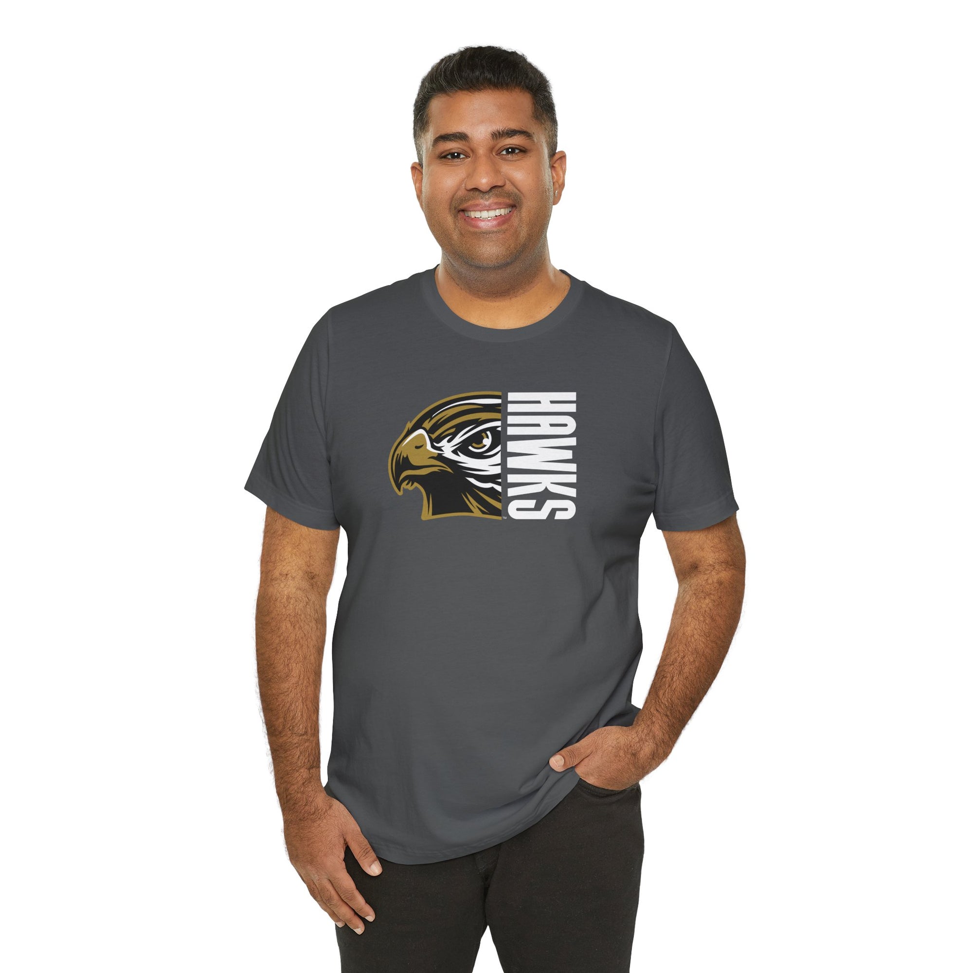 Horace Hawks School Mascot Tshirt, Student Spirit Apparel, High School Team Tee, Mascot Logo Shirt, Game Day Clothing