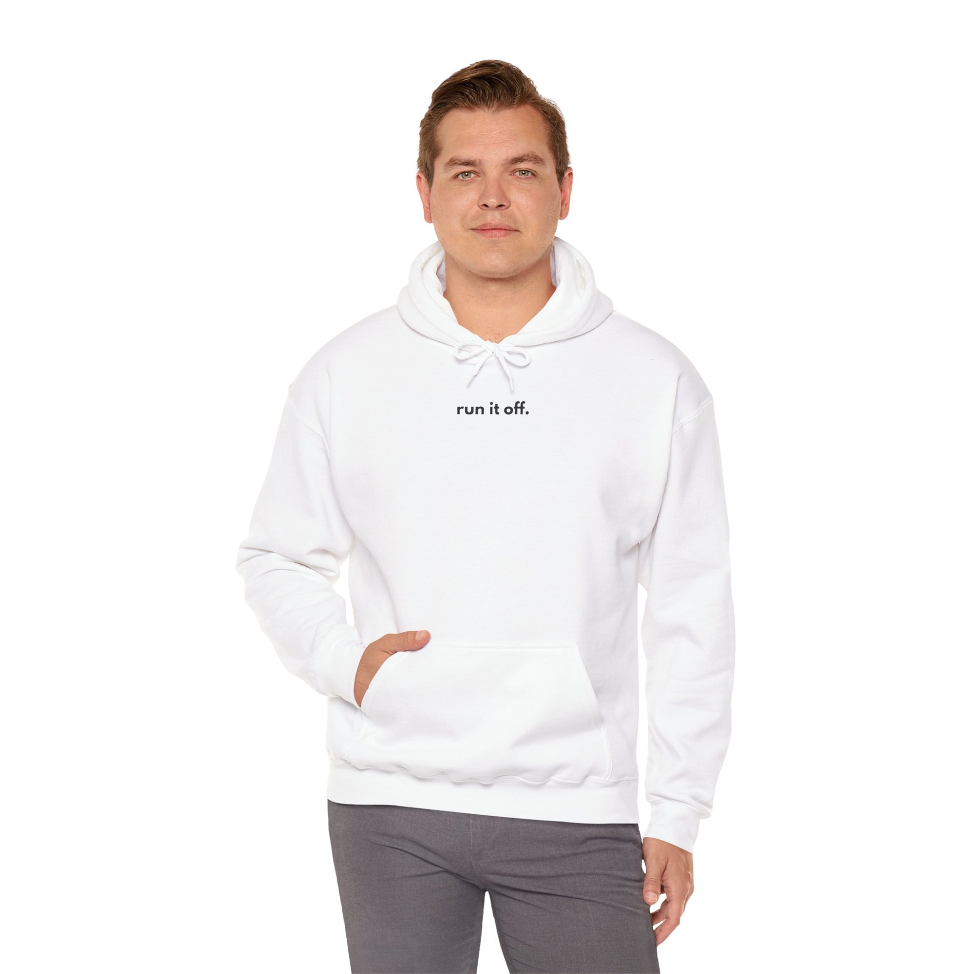 Run It Off Hoodie | Minimalist Running Hoodie | Presence