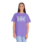 Checkered Teacher T-Shirt - Comfort Colors 1717 Unisex Garment-Dyed