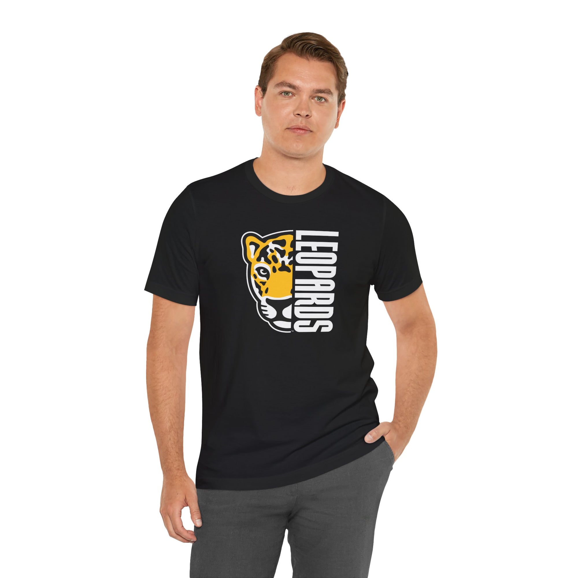 Meadowlark Leopards Bella & Canvas Tshirt, Teacher Tshirt, School Pride