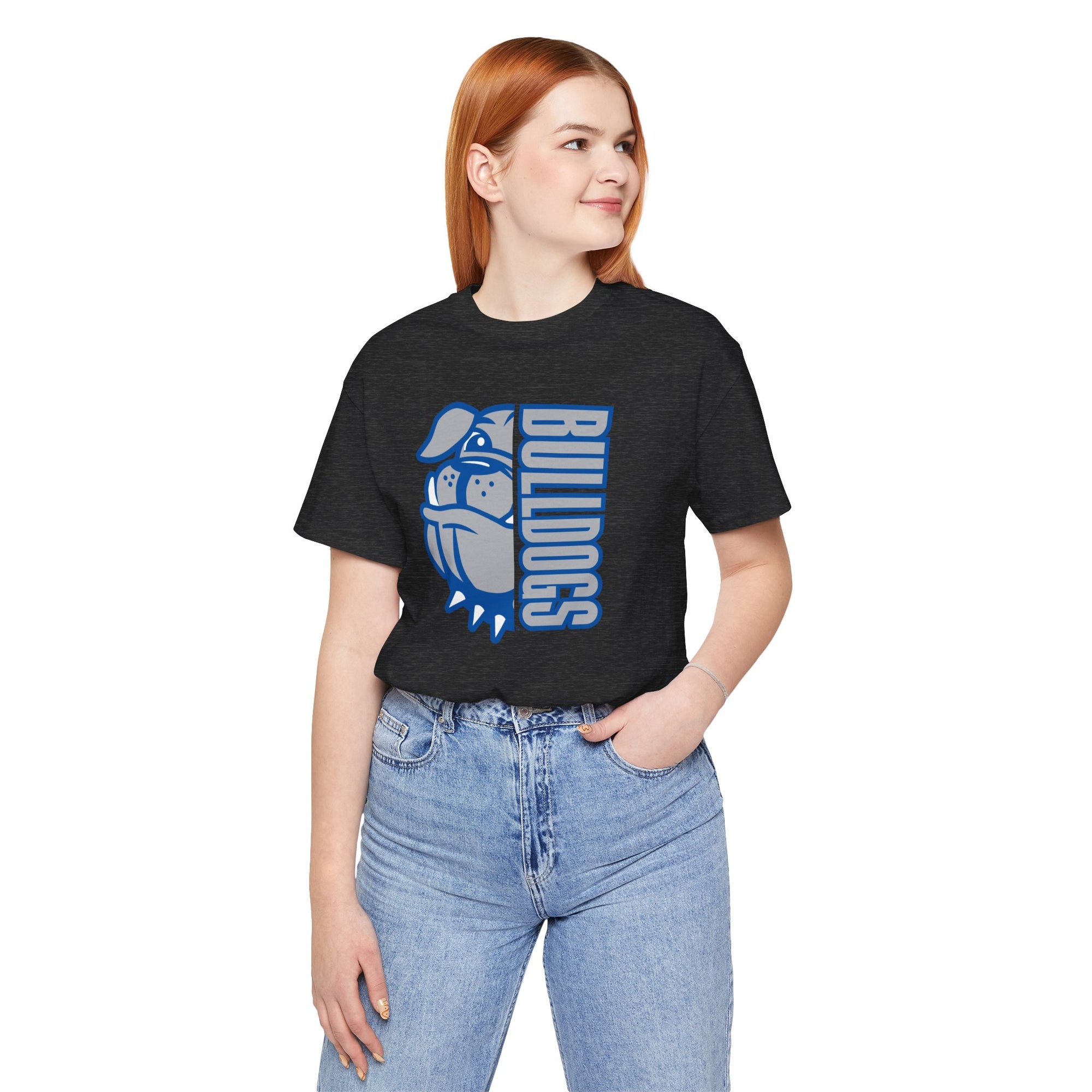 Independence Bulldogs T-Shirt | Bella + Canvas 3001 Unisex Tee | School Spirit Shirt | Teacher & Student Apparel | Game Day & Dress-Up Day Shirt