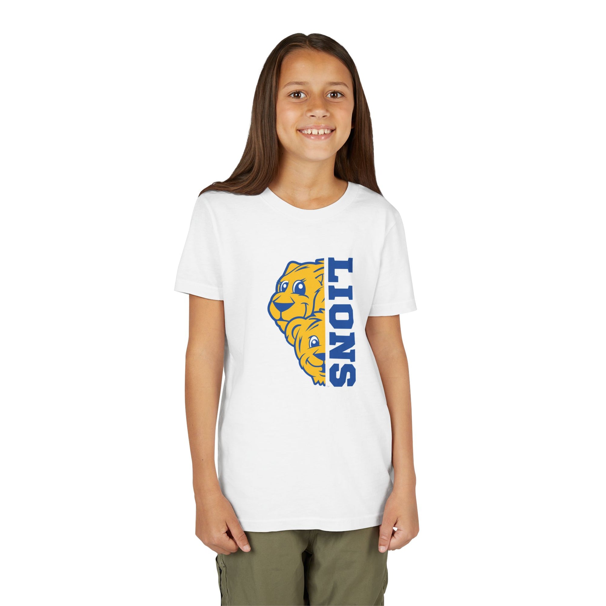 Legacy Lions Youth Bella & Canvas Tee Shirt, School Spirit T-Shirt, Mascot Apparel, Kids Graphic Tee, Logo Shirt