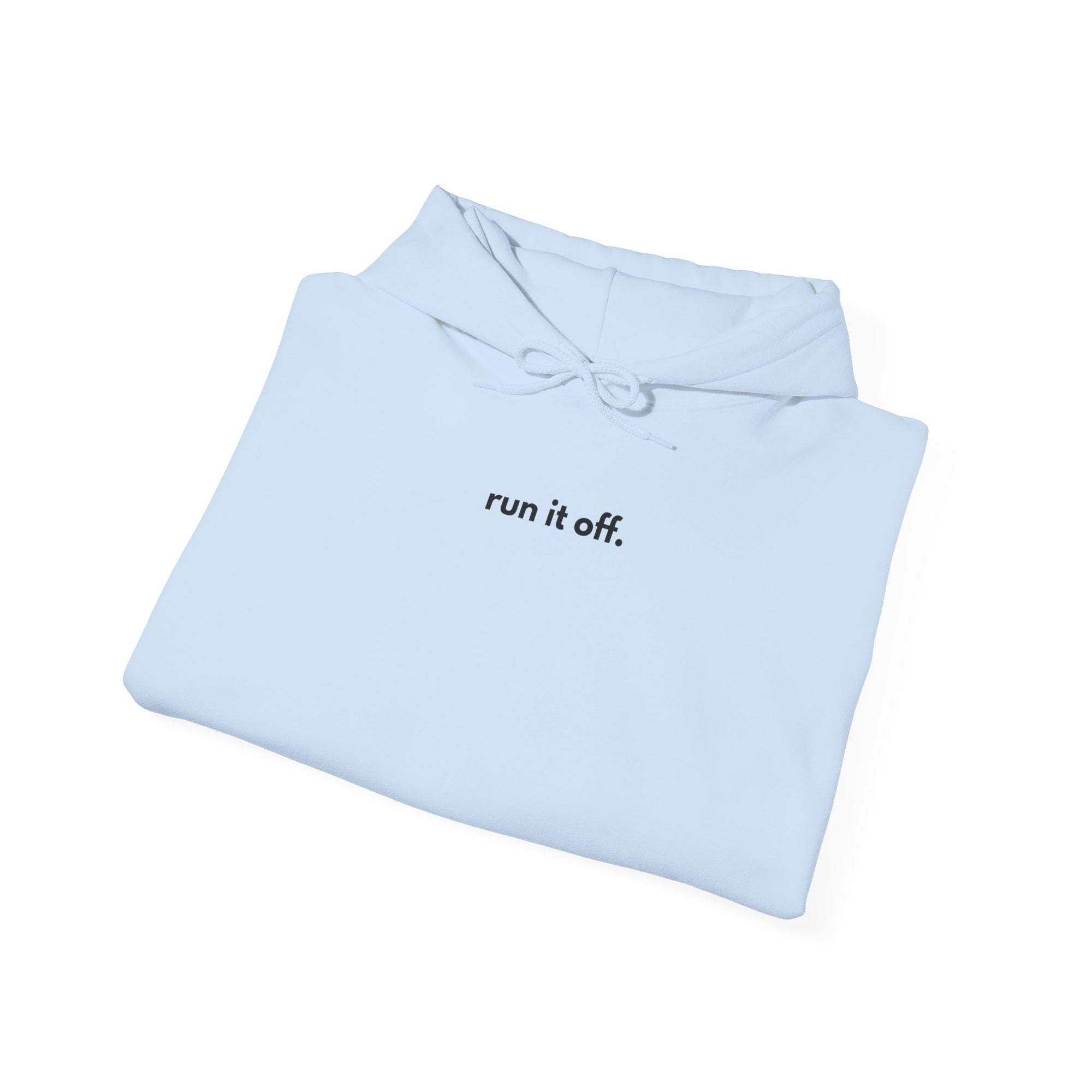 Run It Off Hoodie | Minimalist Running Hoodie | Presence