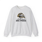Small Town Big Pride Sweatshirt – Horace Hawks Mascot Crewneck – Gildan Unisex Heavy Blend – Small Town Spirit Wear – School Pride Pullover