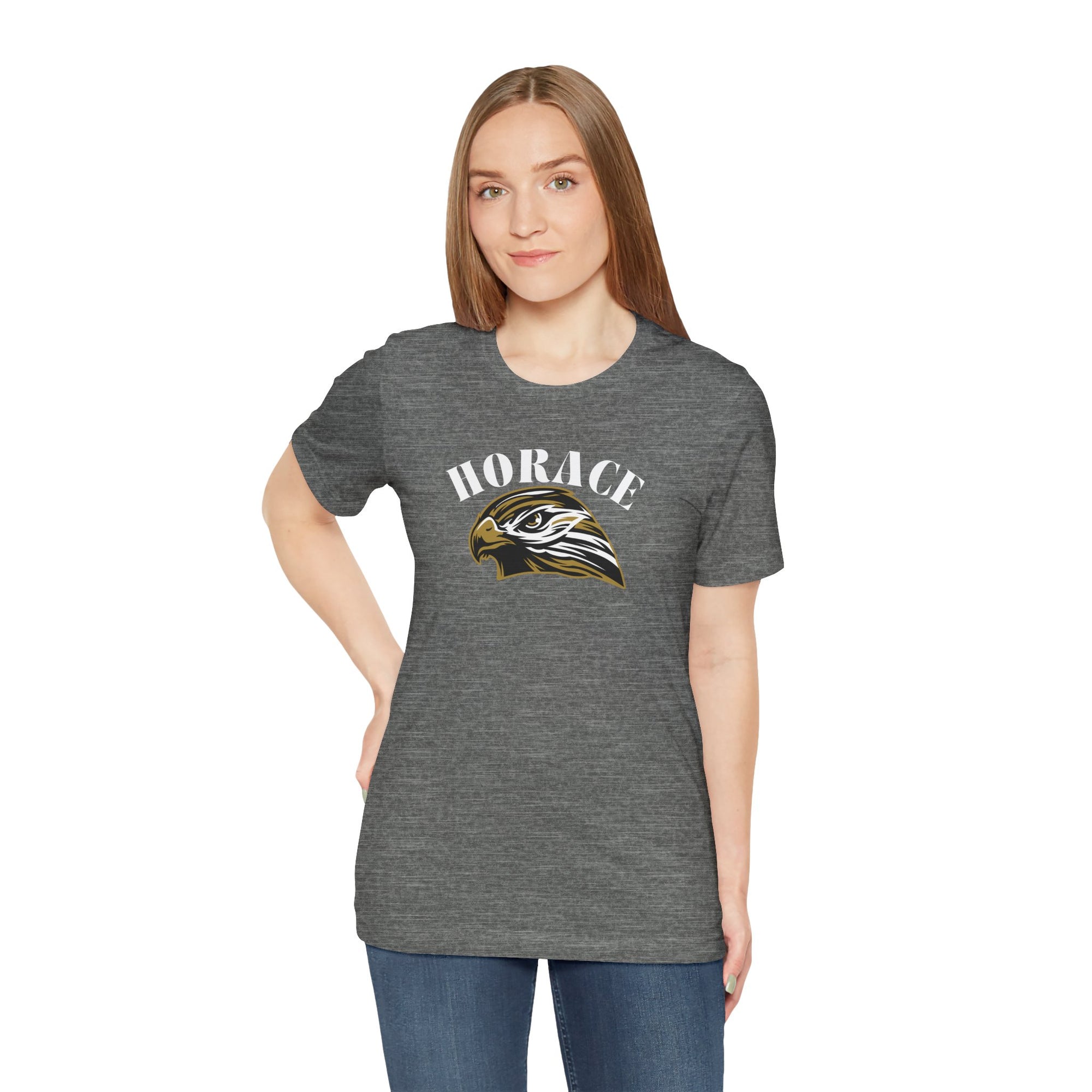 Horace Hawks Unisex T-Shirt | Bella + Canvas 3001, Game Day Shirt, Teacher Appreciation Gift