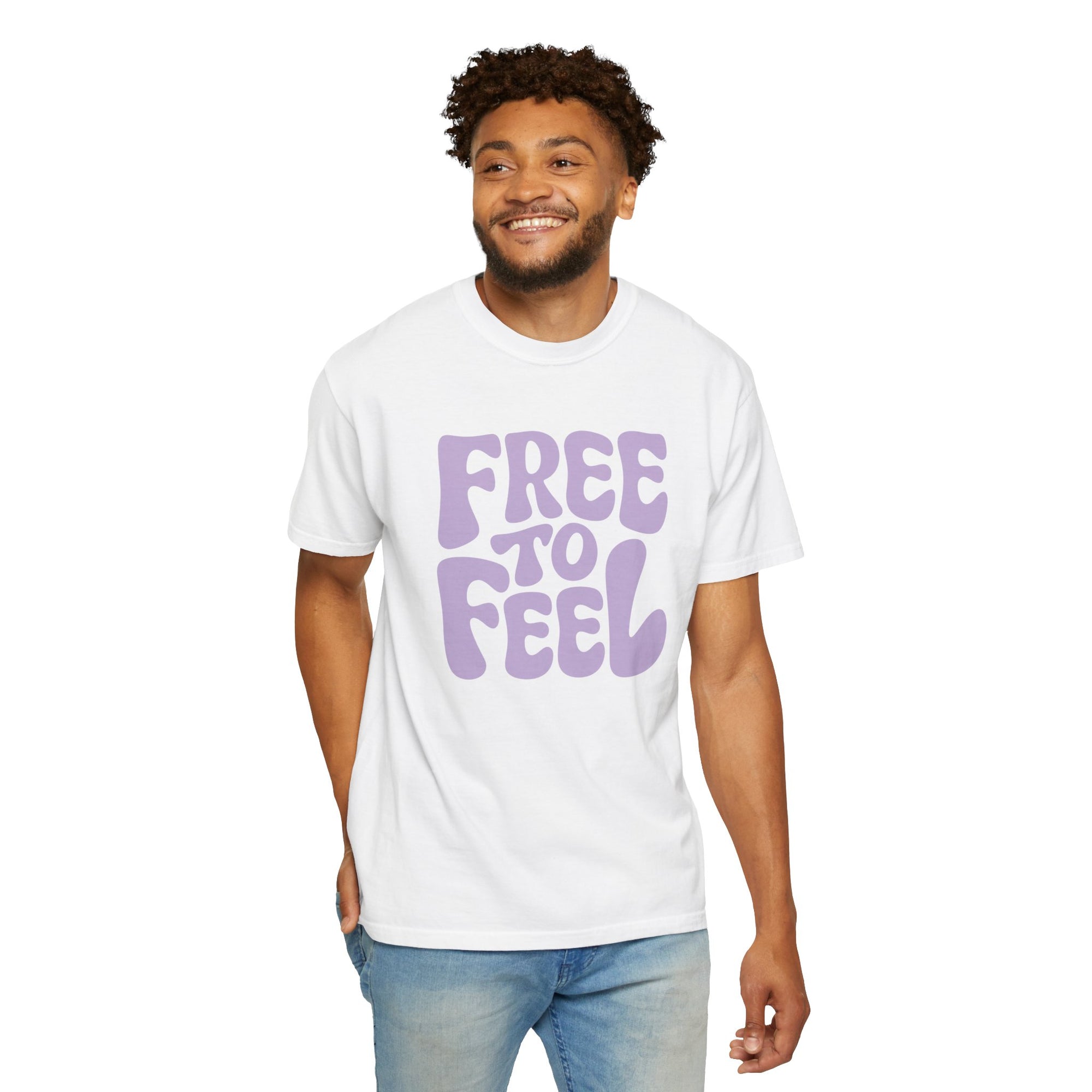 Free to Feel – Mental Health Comfort Colors Unisex Tee