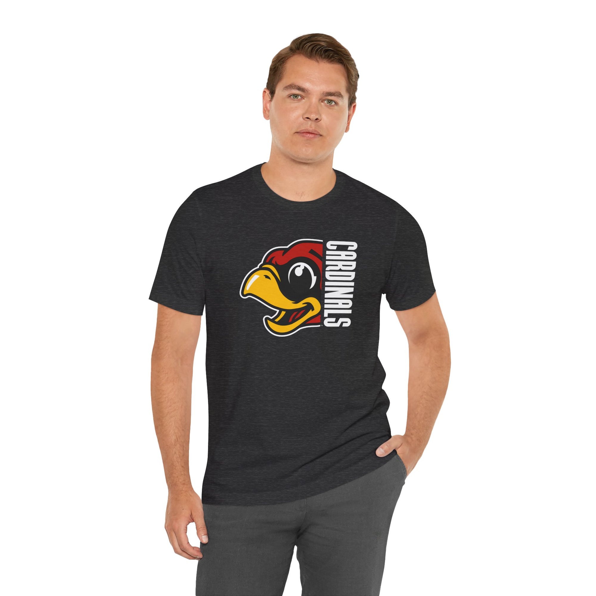 Deer Creek Cardinals School Tshirt, Teacher Back to School Unisex Bella & Canvas Tee, Shirt, Gift, Apparel