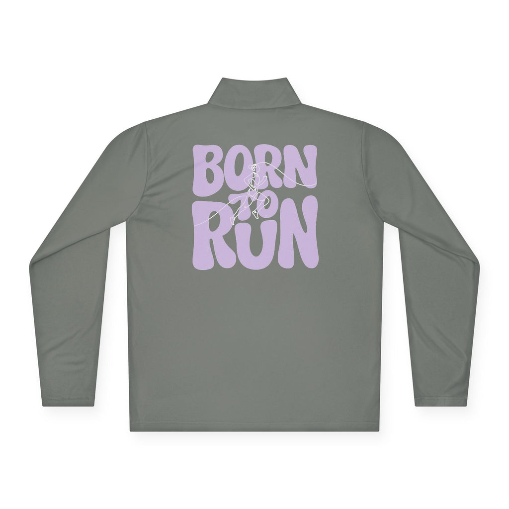 Born to Run Unisex Quarter-Zip Pullover | Cozy Athletic Layer, Perfect for Running & Casual Wear, Gift for Fitness Lovers, [...]