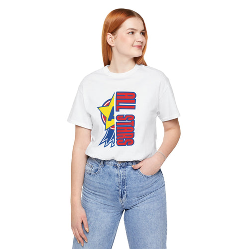Aurora All Stars Elementary School T-Shirt | Bella + Canvas 3001 Unisex Tee | School Spirit Shirt | Teacher & Student Apparel