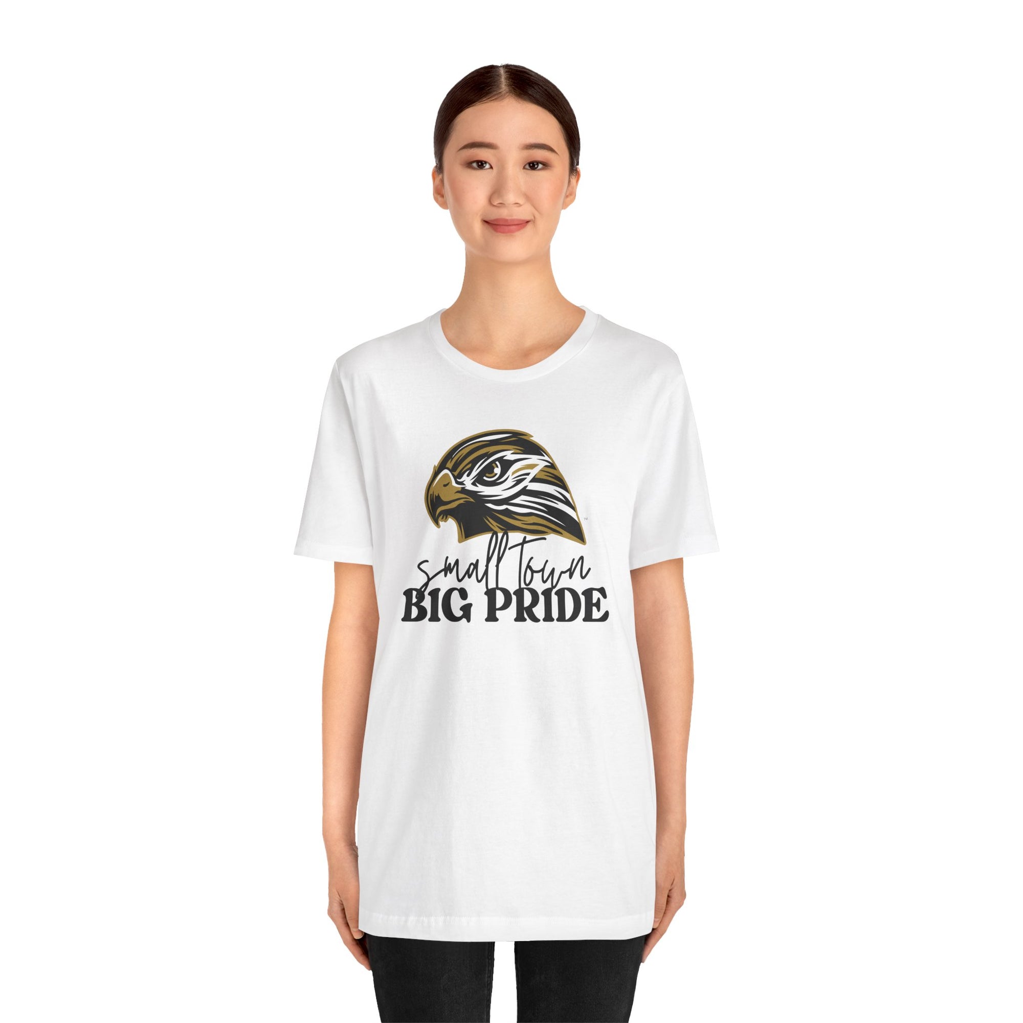 Small Town Big Pride – Horace Hawks Unisex Tee | Bella + Canvas 3001