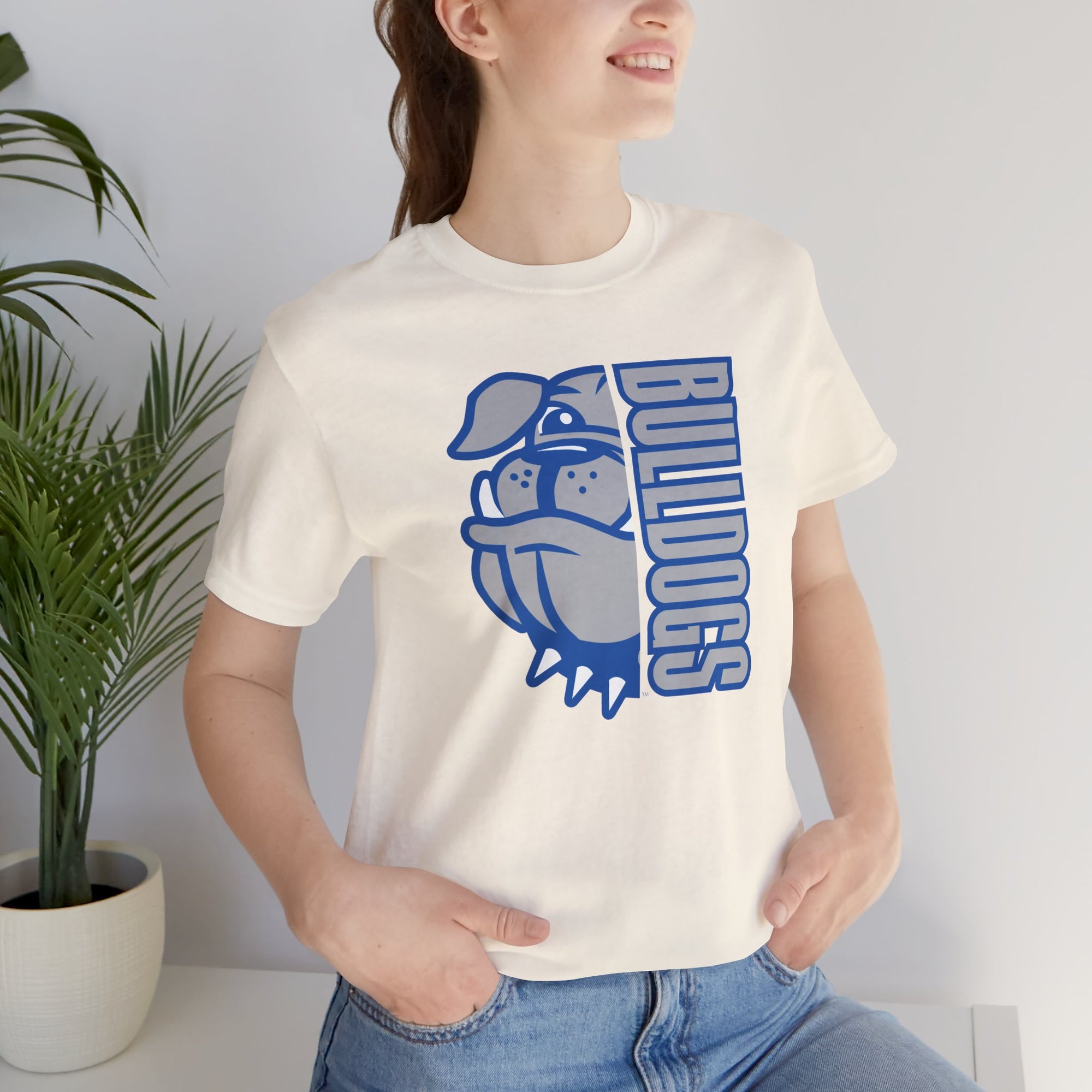 Independence Bulldogs T-Shirt | Bella + Canvas 3001 Unisex Tee | School Spirit Shirt | Teacher & Student Apparel | Game Day & Dress-Up Day Shirt
