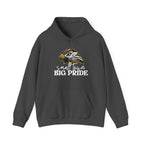 Small Town, Big Pride Gildan Heavy Blend Unisex Hoodie – Hawk Mascot Sweatshirt