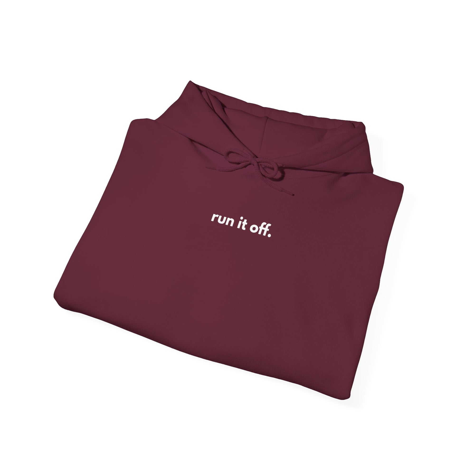 Run It Off Hoodie | Minimalist Running Hoodie | Presence