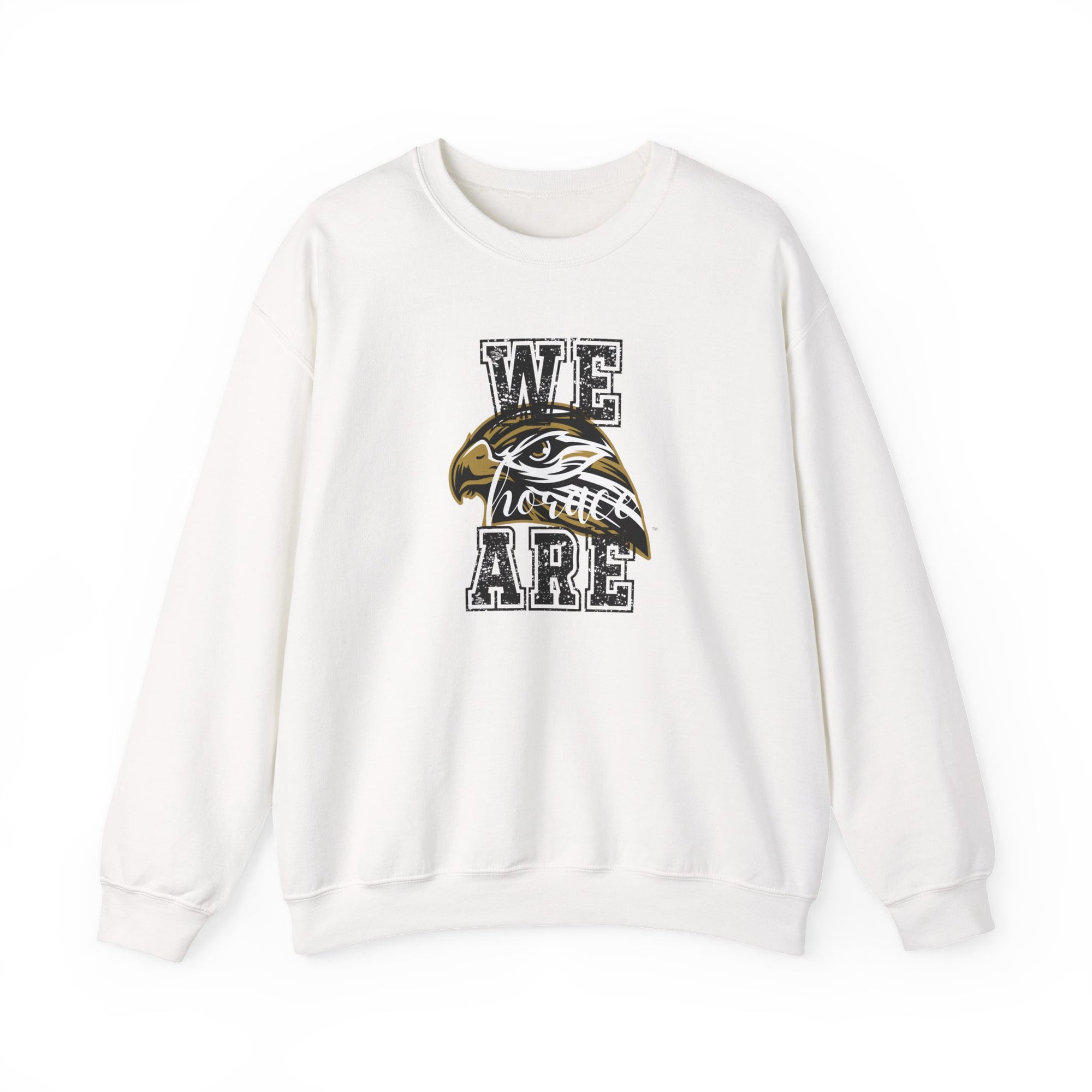 LOCAL PICK UP- We Are Horace Unisex Sweatshirt | Gildan Heavy Blend Crewneck | Teacher & Student Spirit Wear | School Dress Up Days | Mascot Sweatshirt
