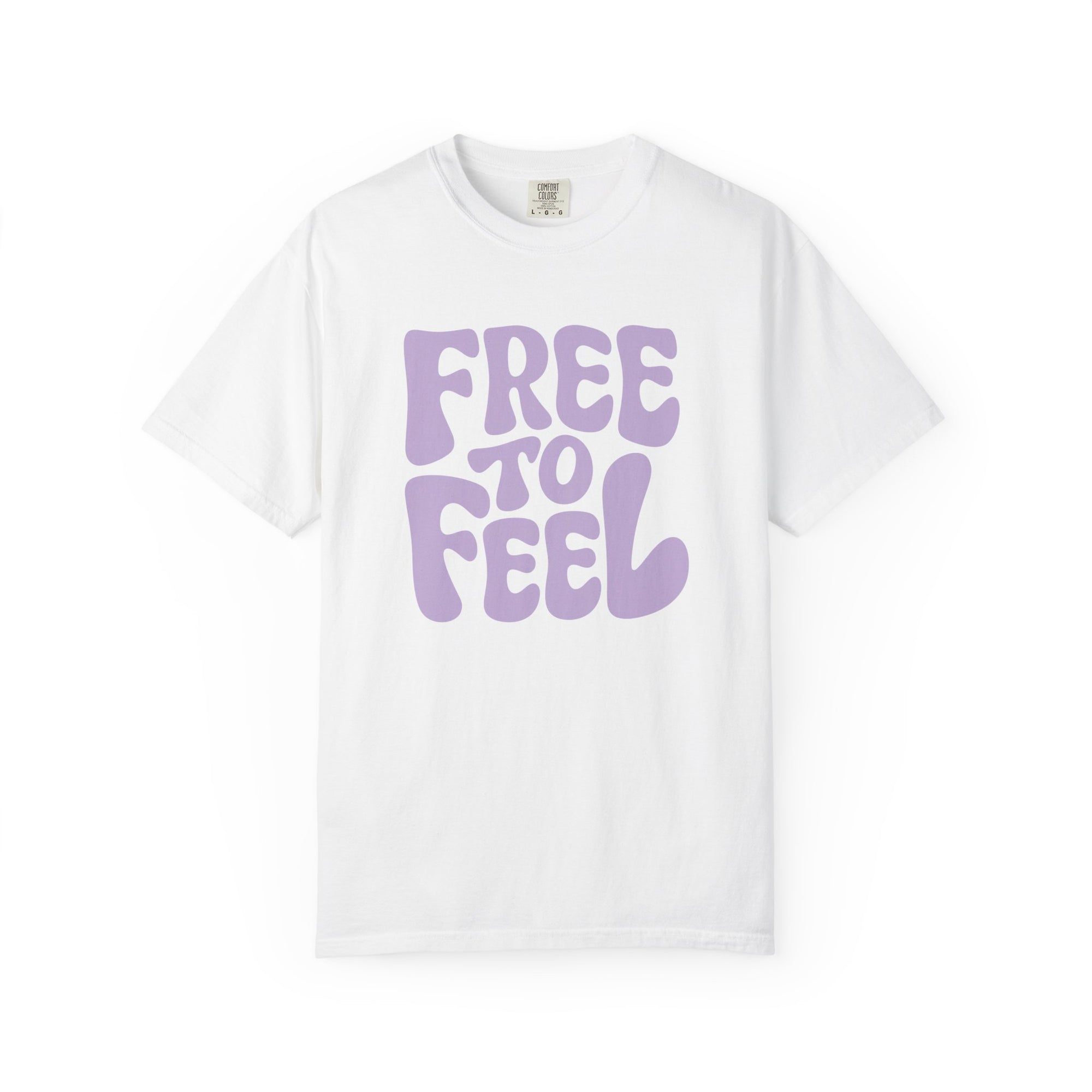 Free to Feel – Mental Health Comfort Colors Unisex Tee