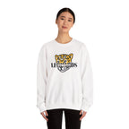 Meadowlark Leopards Crewneck Sweatshirt | Gildan 18000 Unisex Heavy Blend | School Spirit Wear | Teacher Apparel