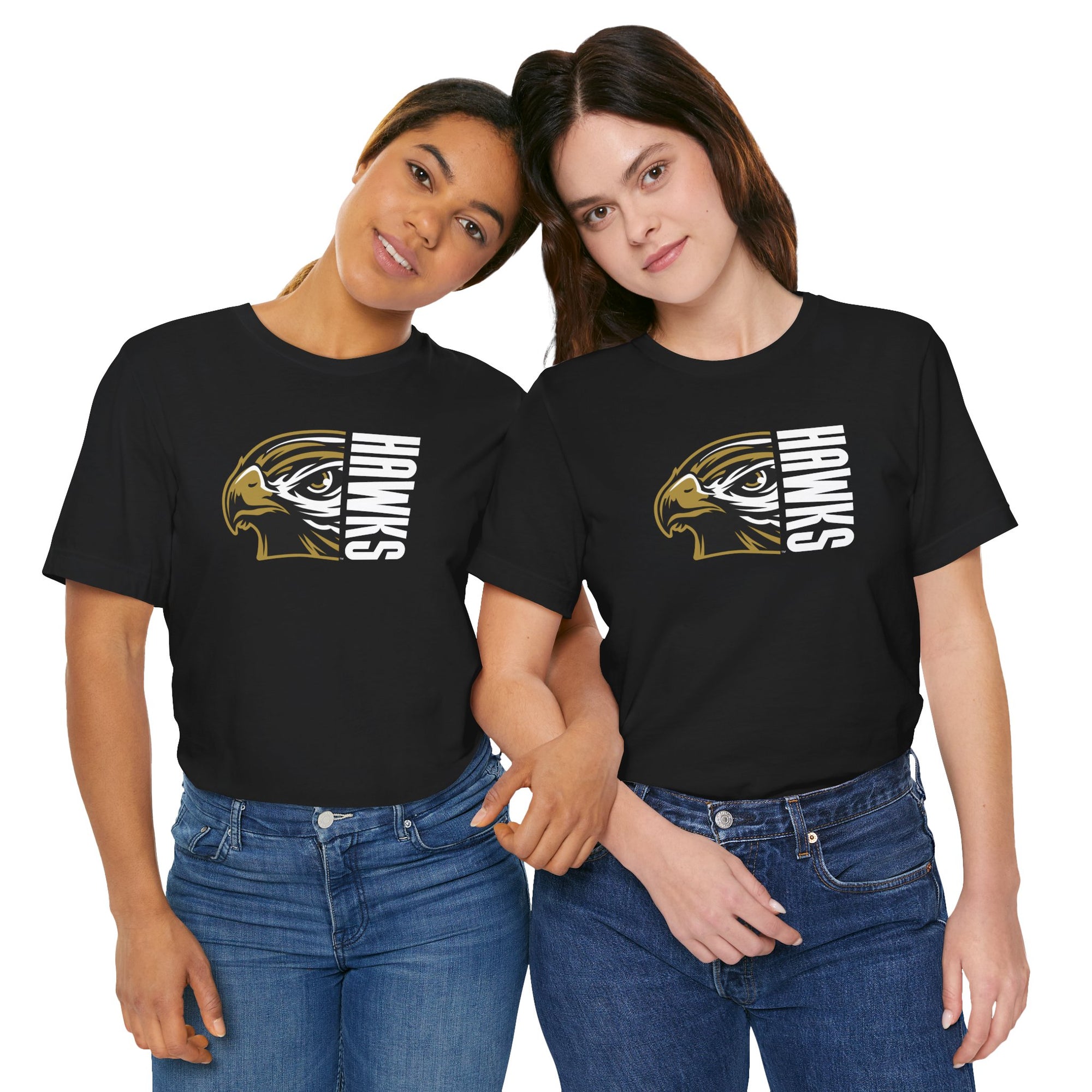 Horace Hawks School Mascot Tshirt, Student Spirit Apparel, High School Team Tee, Mascot Logo Shirt, Game Day Clothing