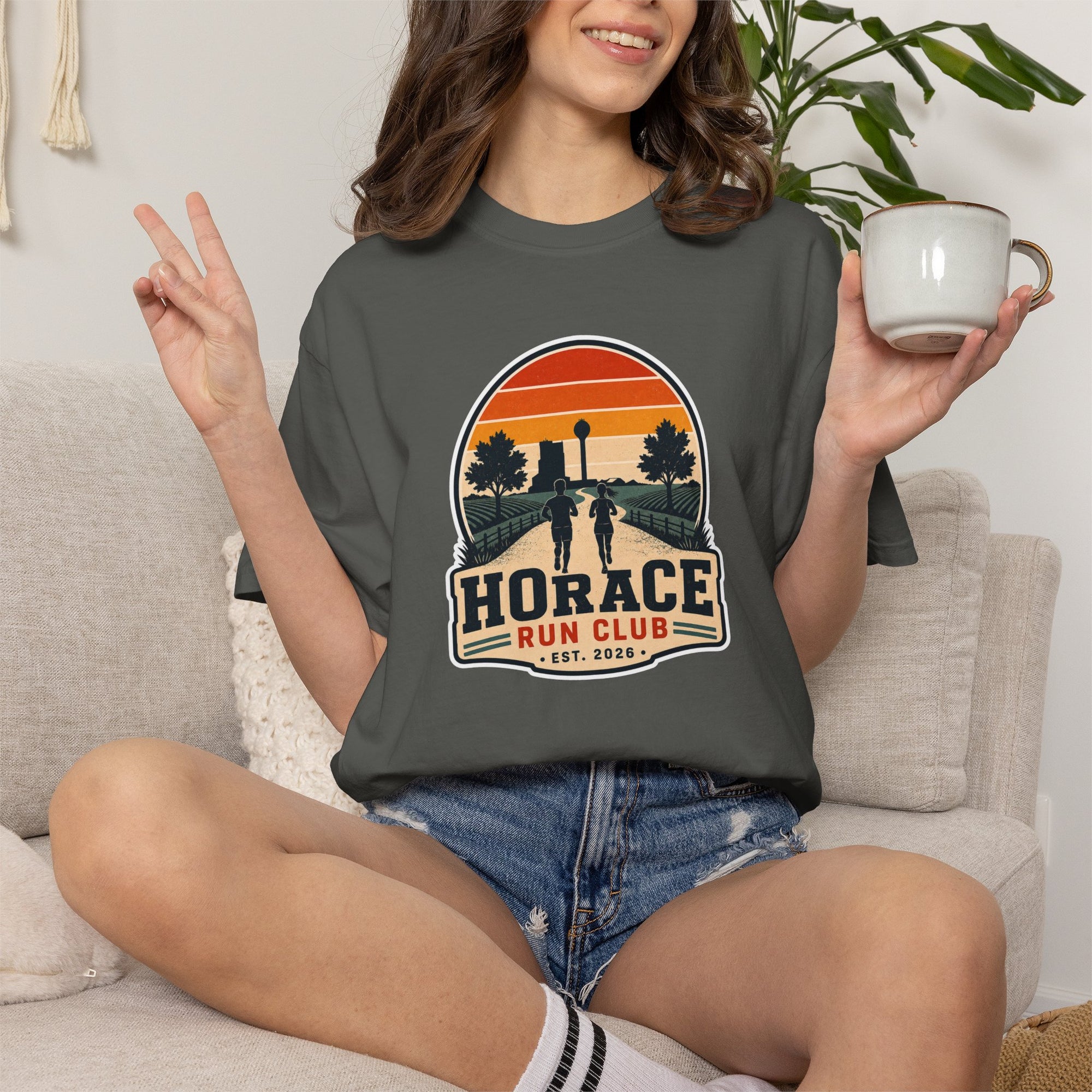 Horace Run Club Comfort Colors® 1717 Tee