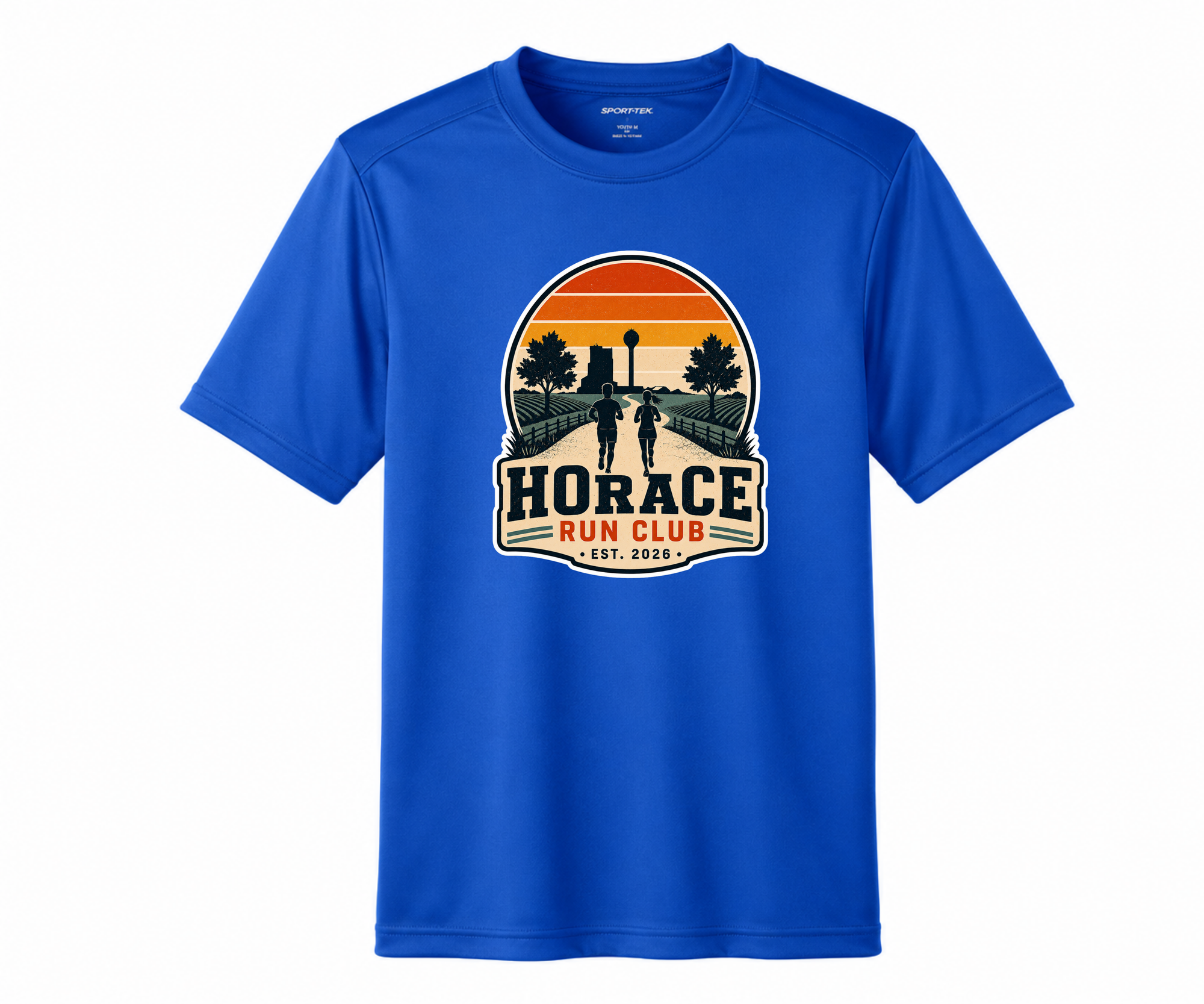 Youth Horace Run Club Performance Tee | Sport-Tek® PosiCharge® Competitor™ T-Shirt