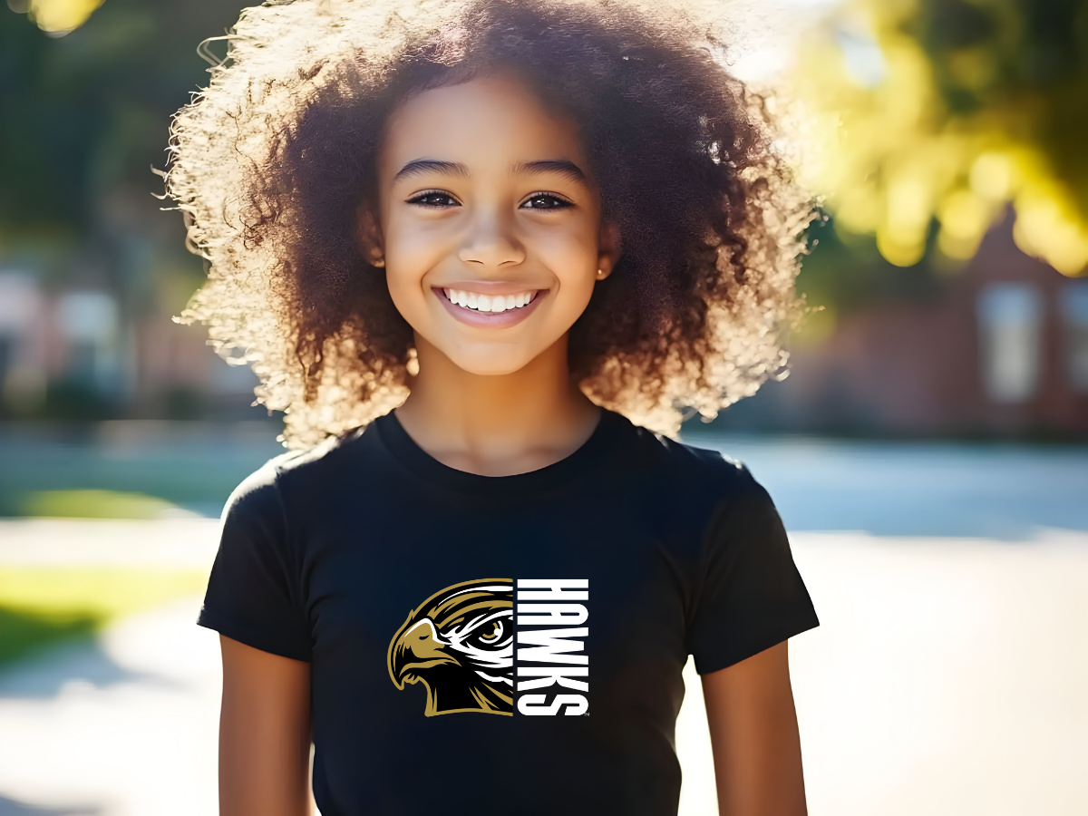 Horace Hawks High School Youth Tshirt, Student School Tee, Kids Graphic Shirt, Children's school Spirit Apparel