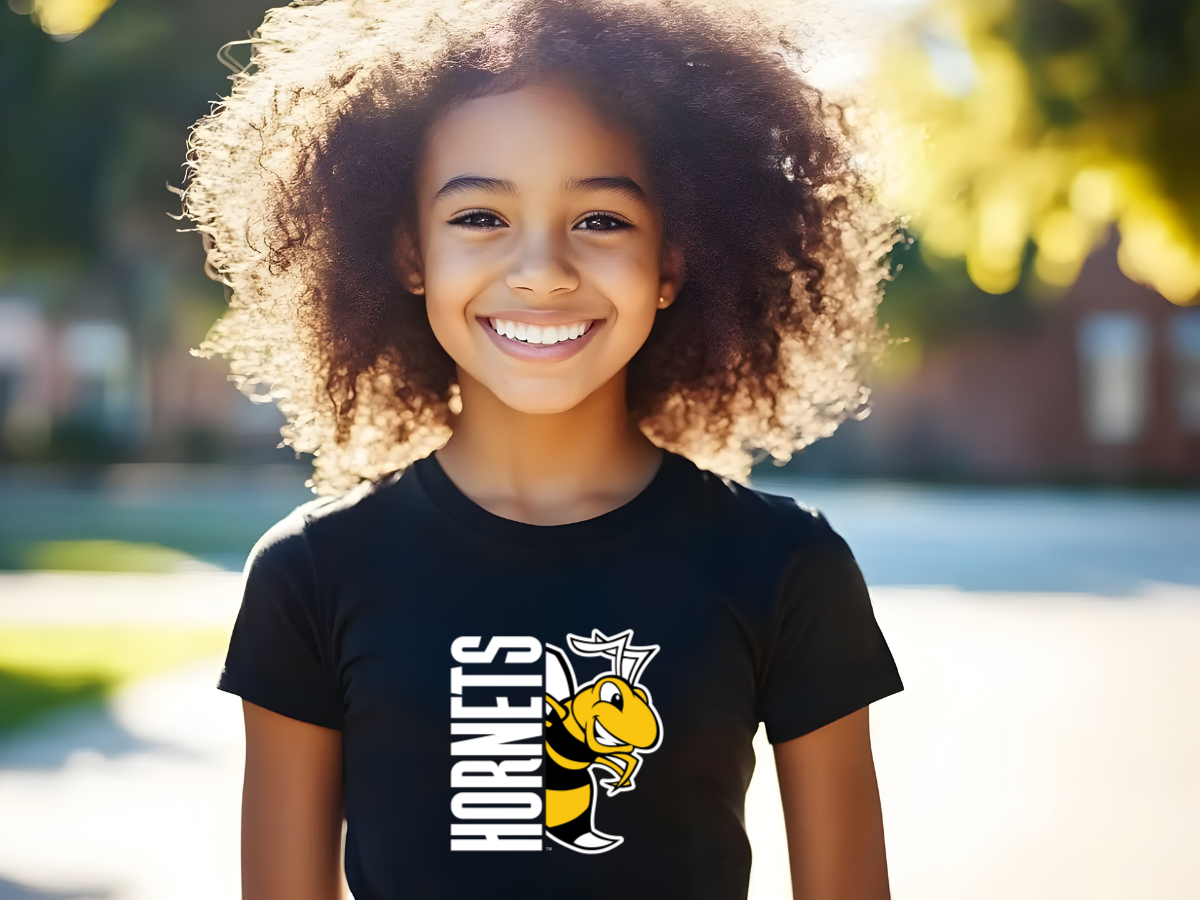 LOCAL PICK UP Youth Hornets Spirit Tee – Bella + Canvas 3001Y