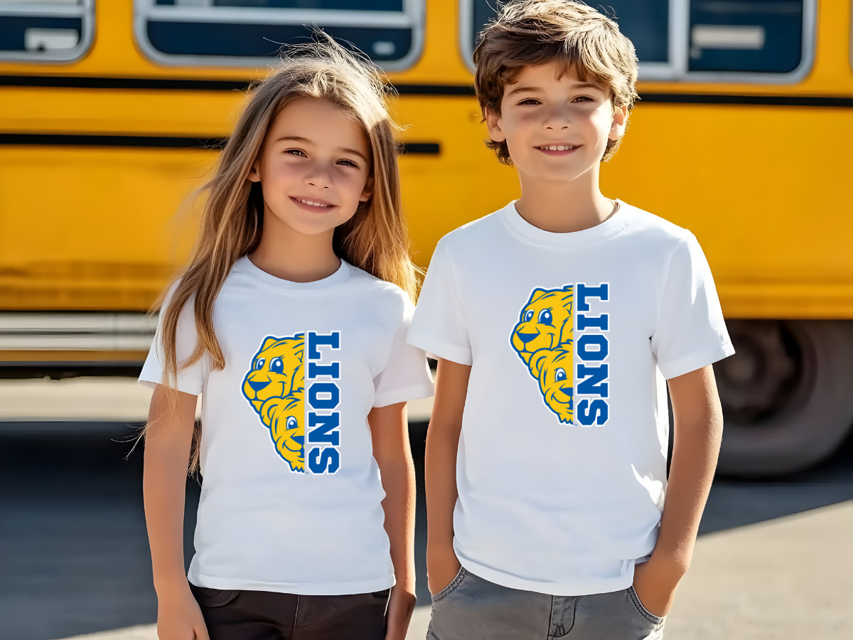 Legacy Lions Youth Bella & Canvas Tee Shirt, School Spirit T-Shirt, Mascot Apparel, Kids Graphic Tee, Logo Shirt