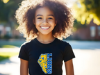 Legacy Lions Youth Bella & Canvas Tee Shirt, School Spirit T-Shirt, Mascot Apparel, Kids Graphic Tee, Logo Shirt