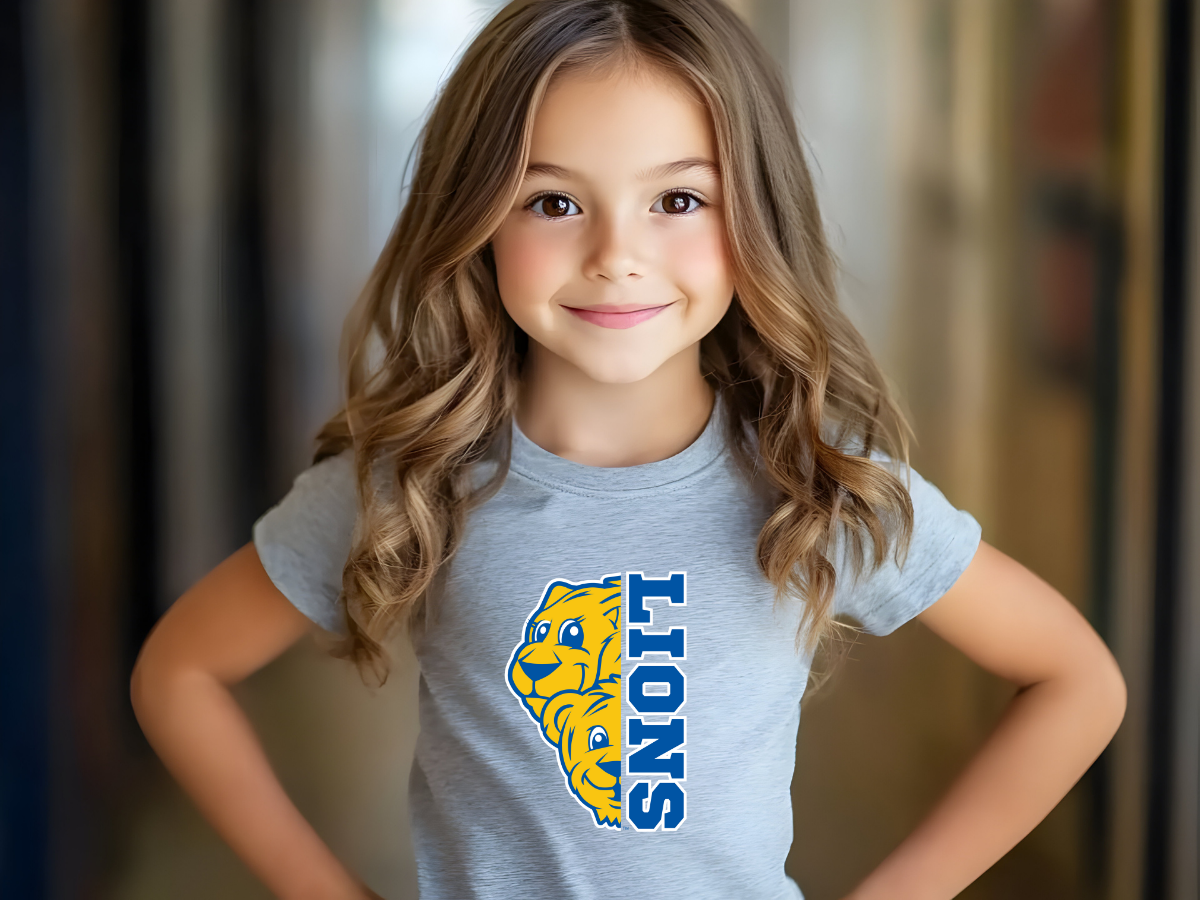 Legacy Lions Youth Bella & Canvas Tee Shirt, School Spirit T-Shirt, Mascot Apparel, Kids Graphic Tee, Logo Shirt