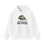Small Town, Big Pride- Gildan Heavy Blend Unisex Hoodie – Hawk Mascot Sweatshirt