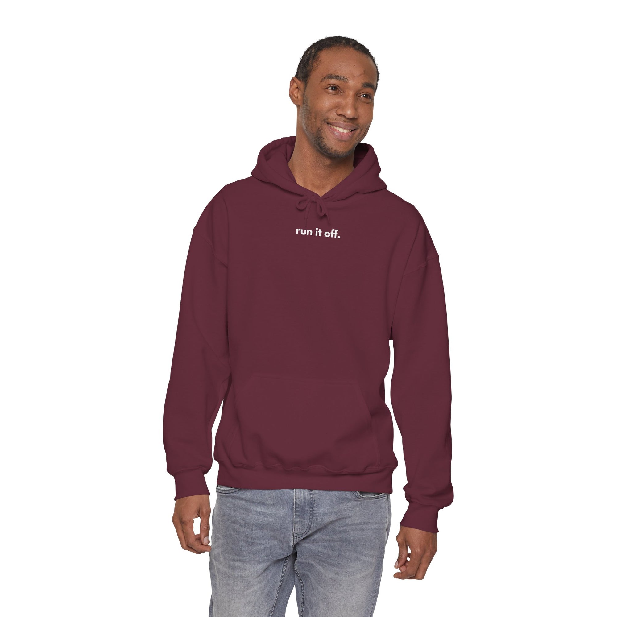 Run It Off Hoodie | Minimalist Running Hoodie | Presence