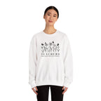Teachers Plant Seeds That Grow Forever Sweatshirt | Gildan 18000 Crewneck Heavy Blend